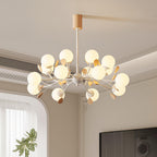 Melanie Glass Chandelier — product view 2