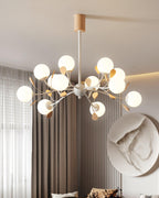 Melanie Glass Chandelier — product view 3