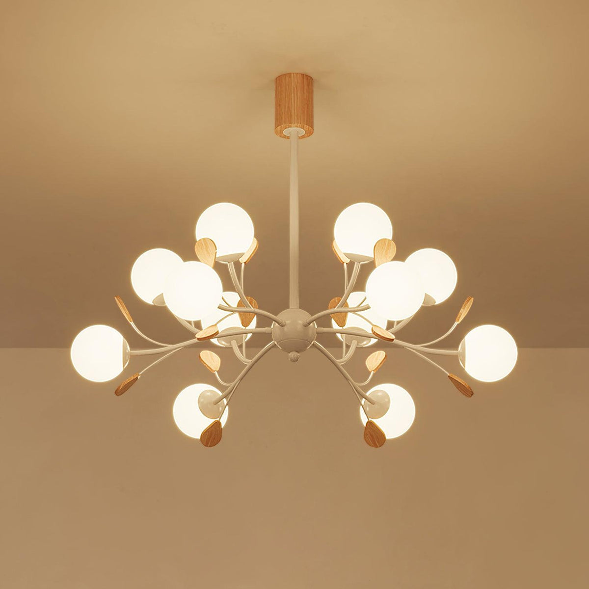 Melanie Glass Chandelier — product view 15
