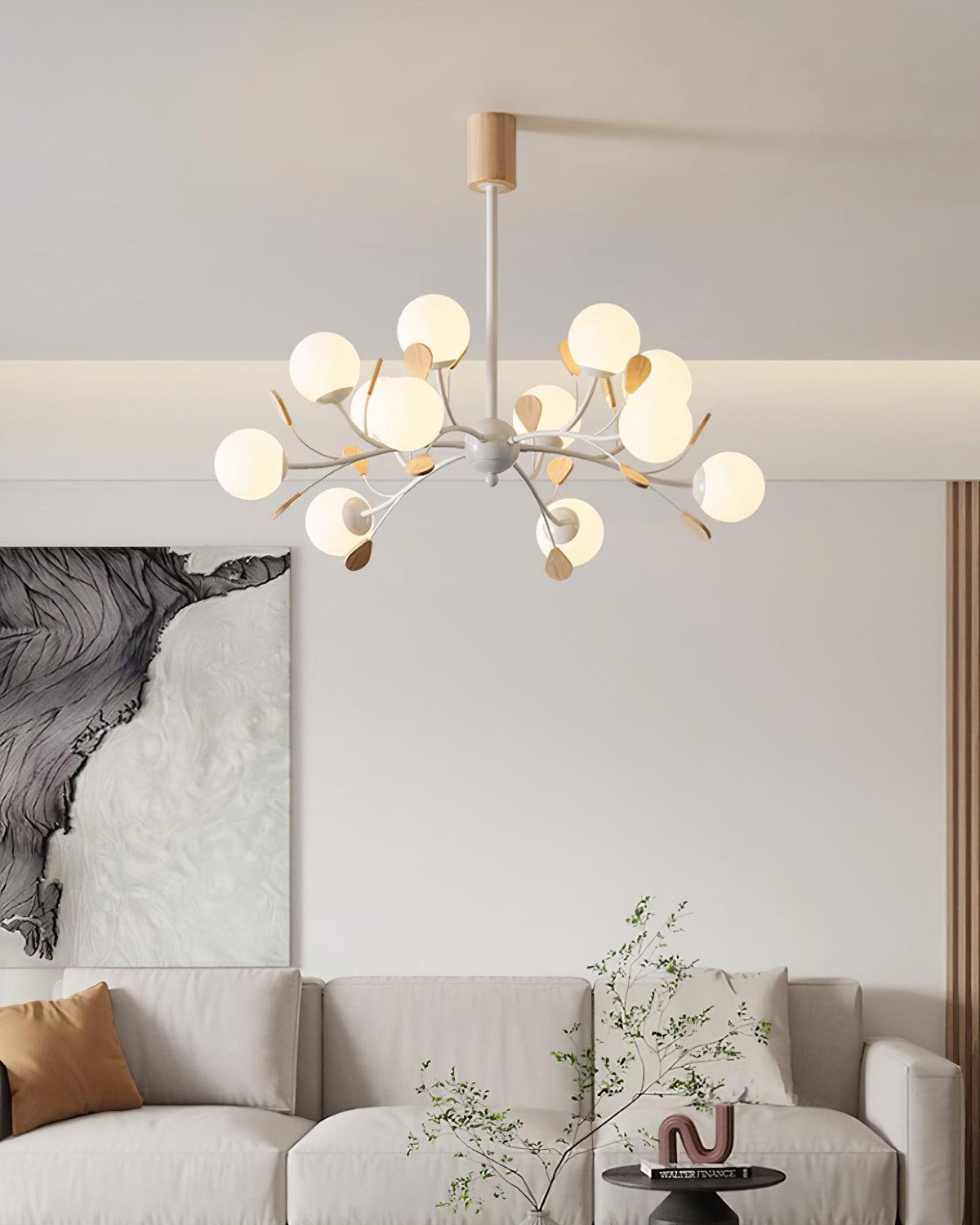 Melanie Glass Chandelier — product view 20