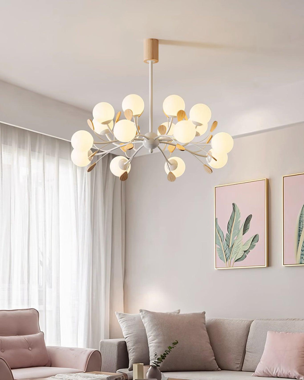 Melanie Glass Chandelier — product view 21