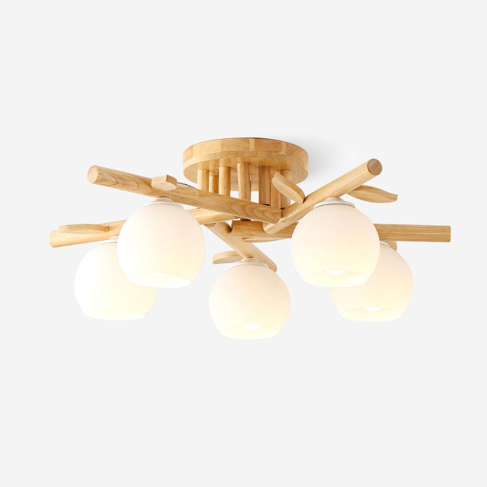 Tinsley Wood Ceiling Light — product view 1