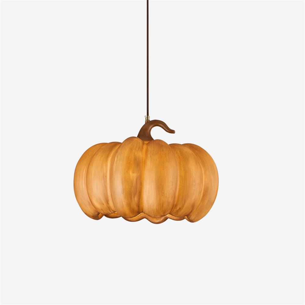 Duzy Pumpkin Metal Pendant Lamp — product view 1