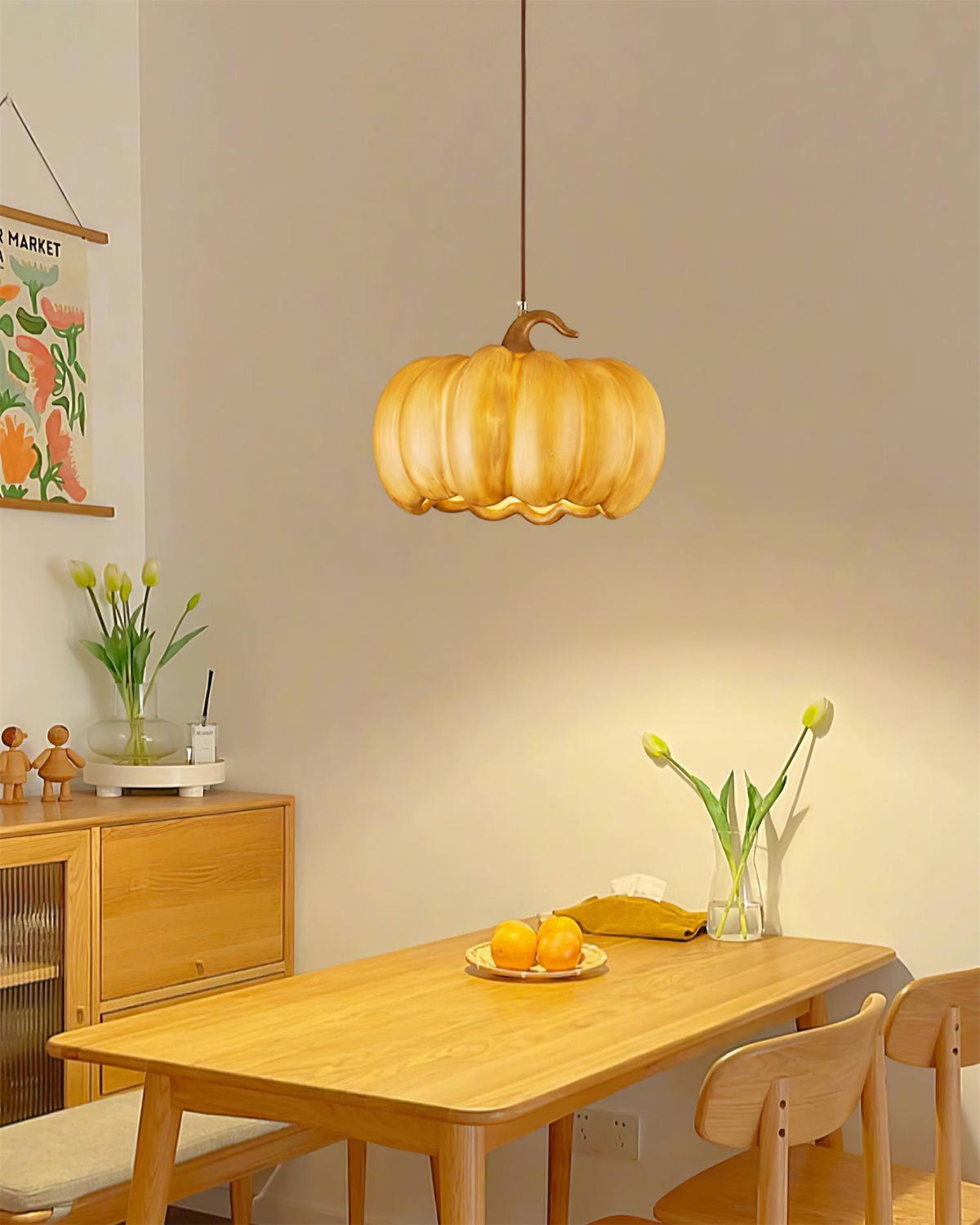 Duzy Pumpkin Metal Pendant Lamp — product view 21