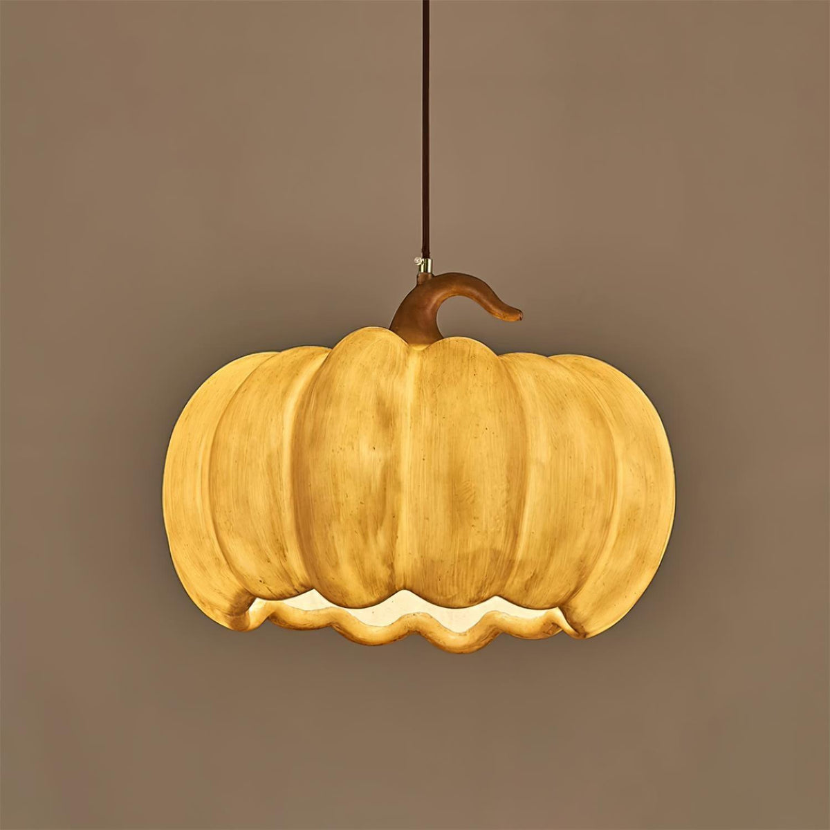 Duzy Pumpkin Metal Pendant Lamp — product view 30