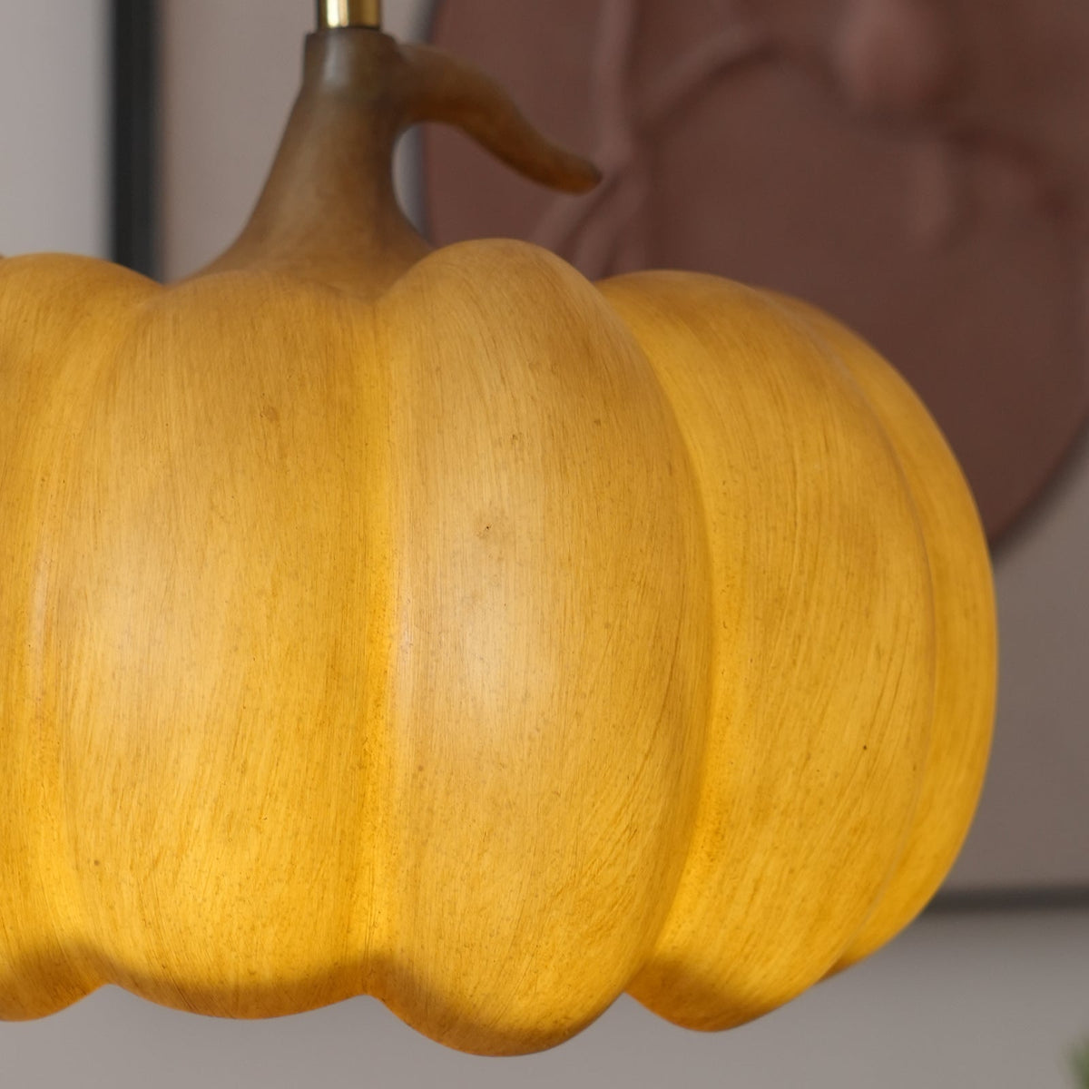 Duzy Pumpkin Metal Pendant Lamp — product view 43