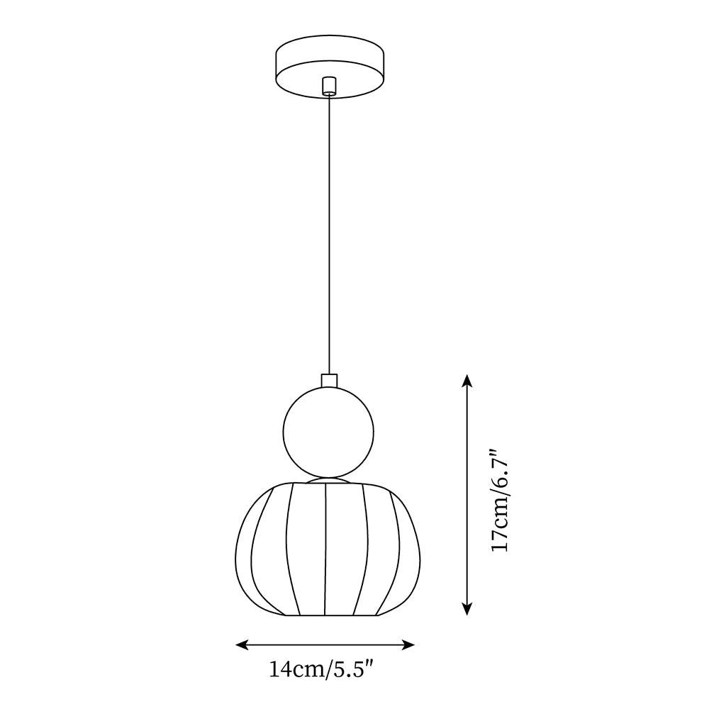 Morris Metal Pendant Lamp — product view 5