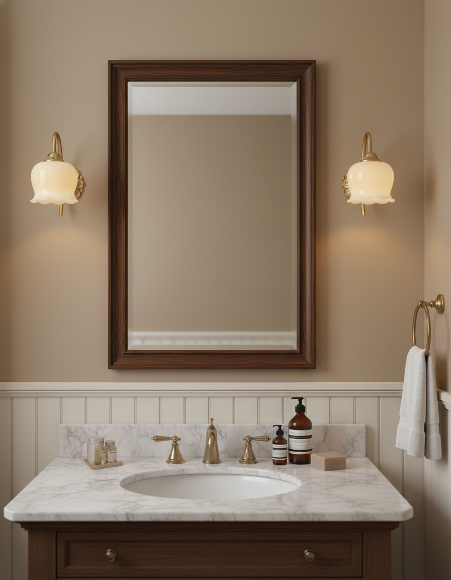 Vintage Mia Brass Wall Lamp — product view 6
