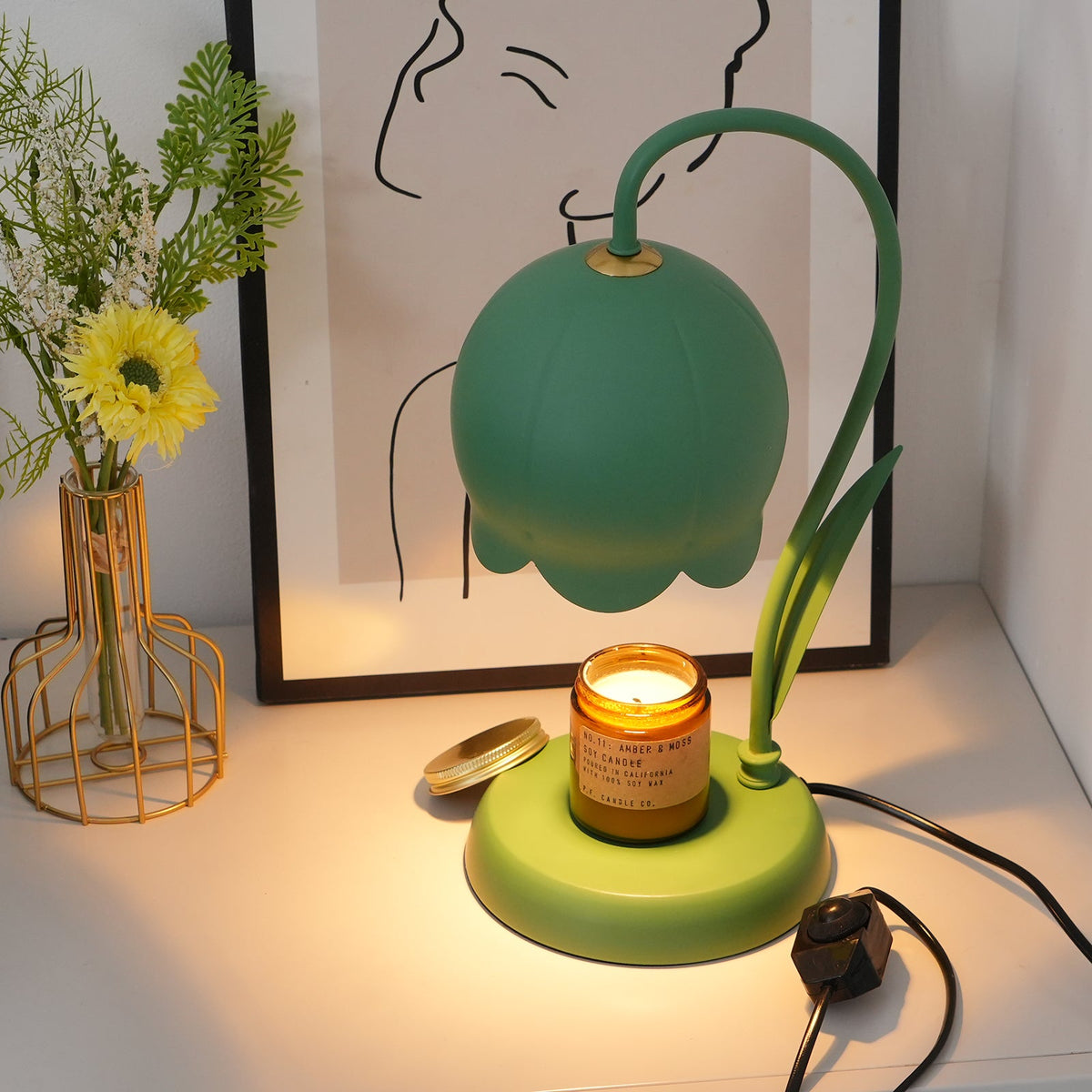 Naina Candle Warmer Lamp — product view 8