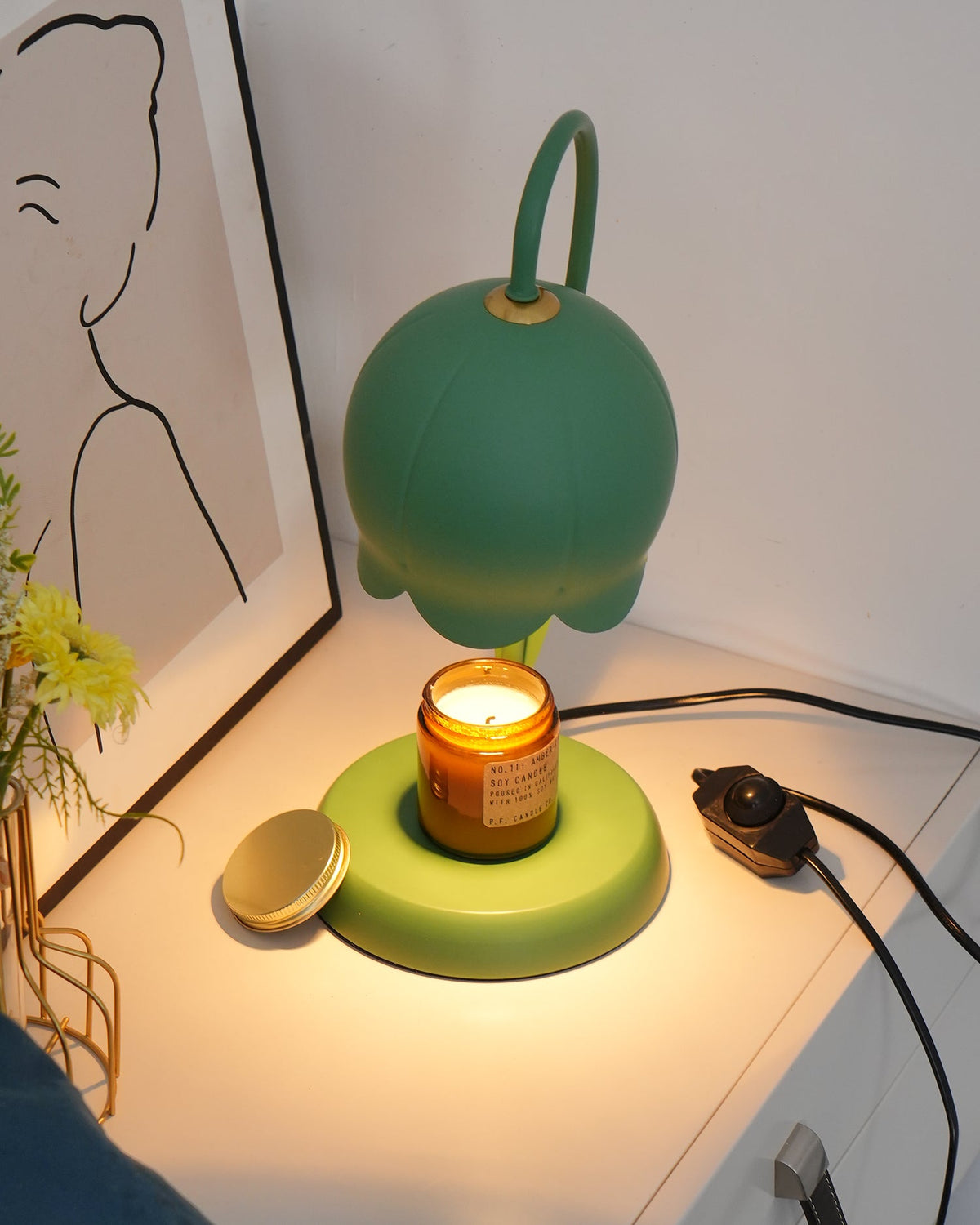 Naina Candle Warmer Lamp — product view 9