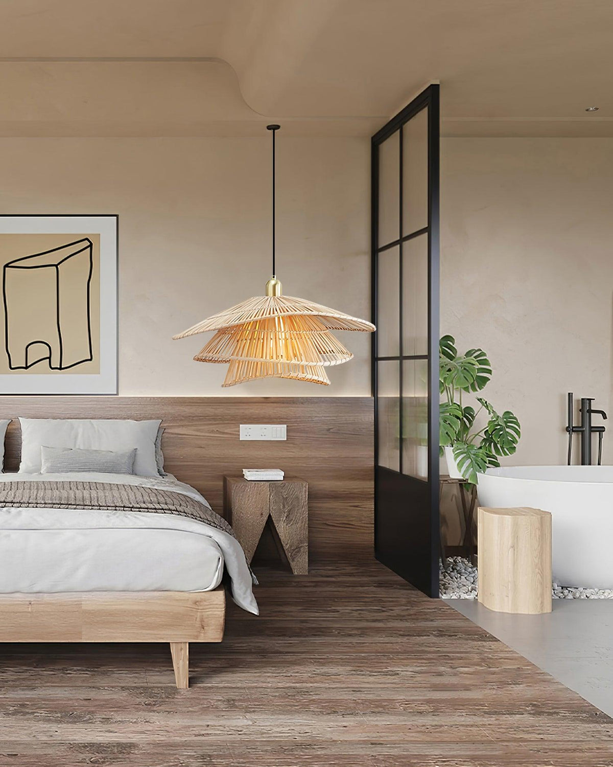 Weaver Metal Pendant Lamp — product view 3