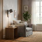 Rotatable Cylinder Plug-in Wall Lamp – product view 3