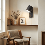 Rotatable Cylinder Plug-in Wall Lamp – product view 8
