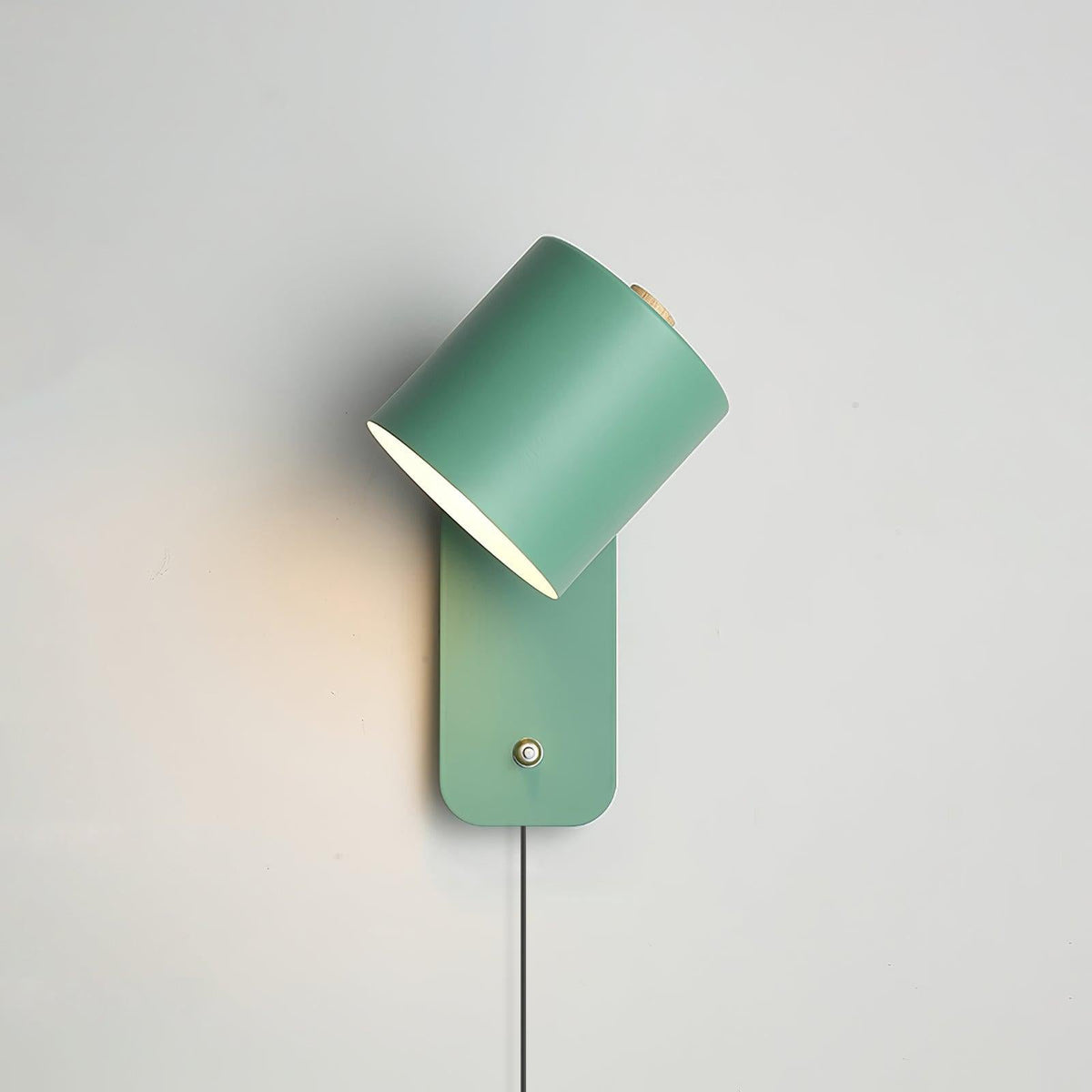 Rotatable Cylinder Plug-in Wall Lamp – product view 15