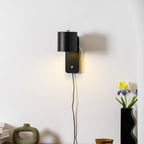 Rotatable Cylinder Plug-in Wall Lamp – product view 27