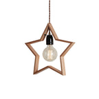 Wood Star Pendant Lamp — product view 10