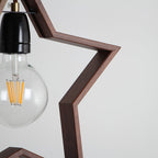 Wood Star Pendant Lamp — product view 13