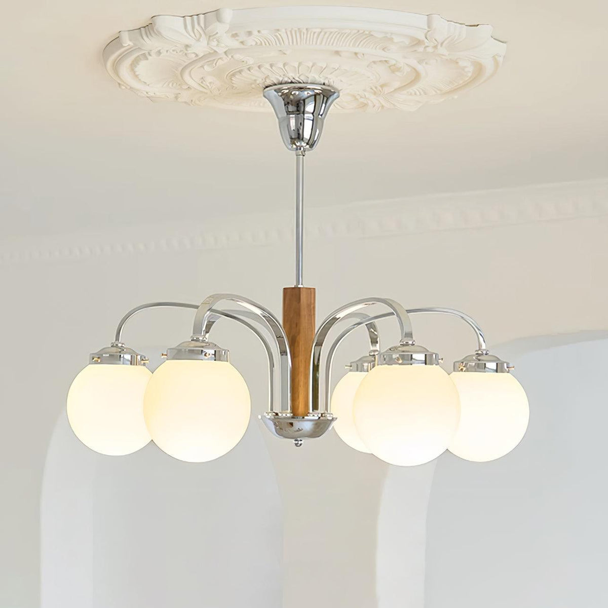 Polaris Art Glass Chandelier — product view 9