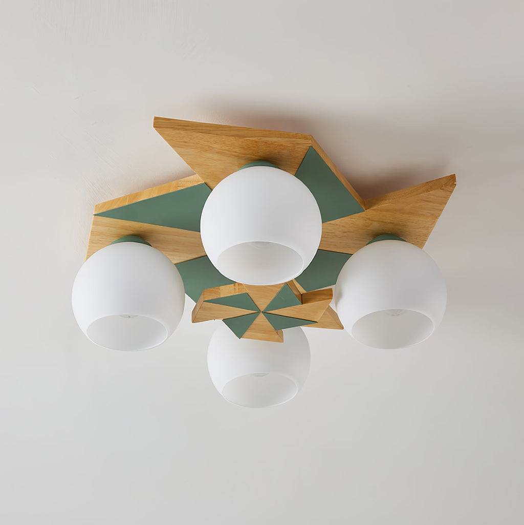 Windmill Glass Ceiling Light — product view 18