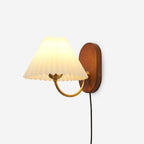 Louise Plug In Wood Wall Lamp — product view 1