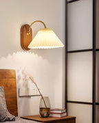 Louise Plug In Wood Wall Lamp — product view 4