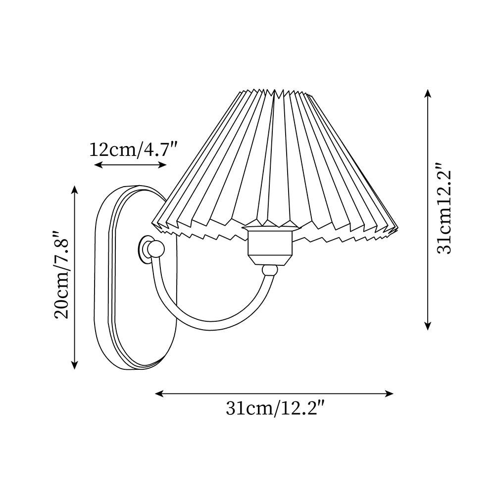 Louise Plug In Wood Wall Lamp — product view 5