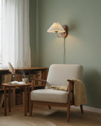 Louise Plug In Wood Wall Lamp — product view 6