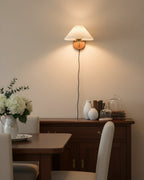 Louise Plug In Wood Wall Lamp — product view 8