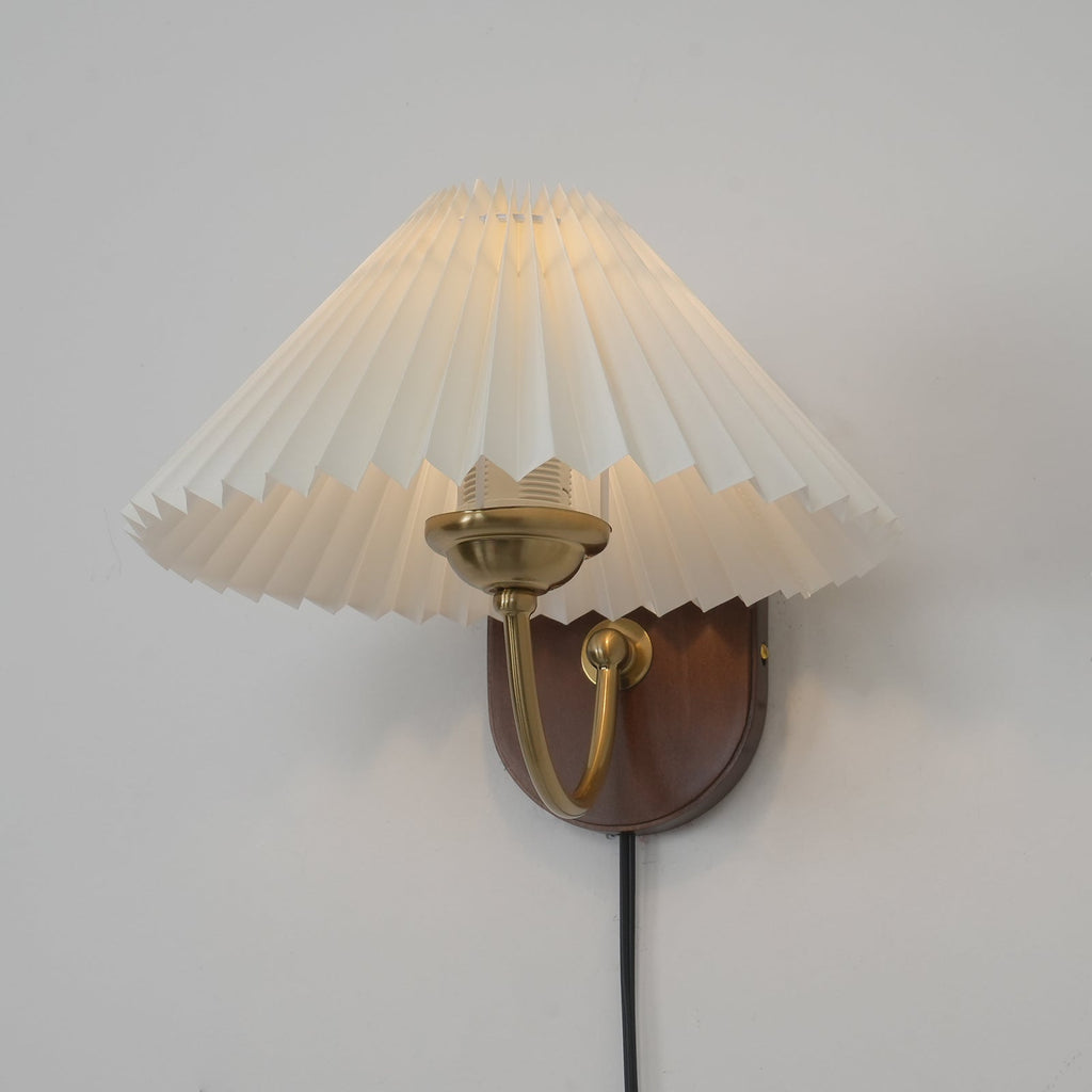 Louise Plug In Wood Wall Lamp — product view 18