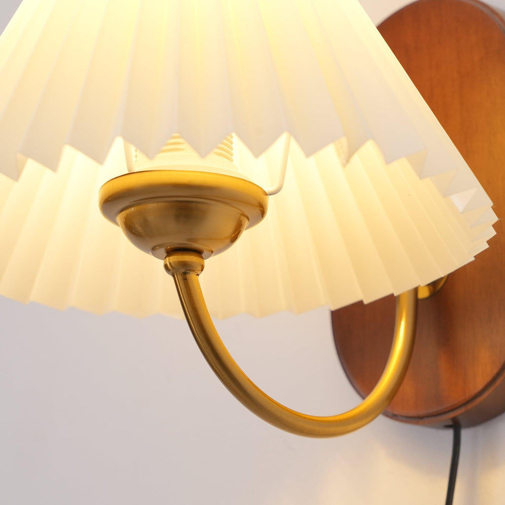 Louise Plug In Wood Wall Lamp — product view 25