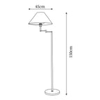 Dakota Metal Floor Lamp — product view 5