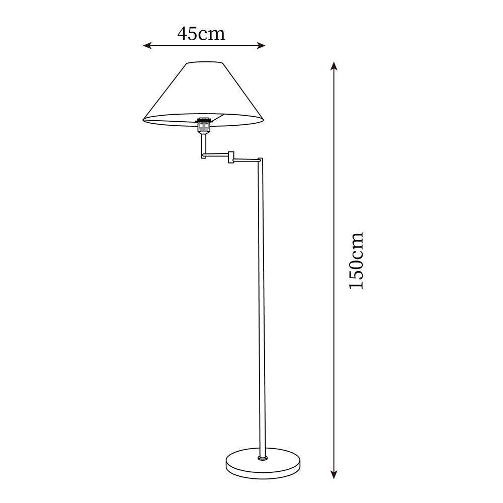 Dakota Metal Floor Lamp — product view 5