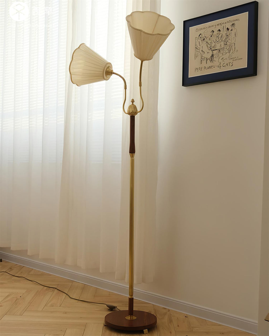 Ramira Wood Floor Lamp — product view 3