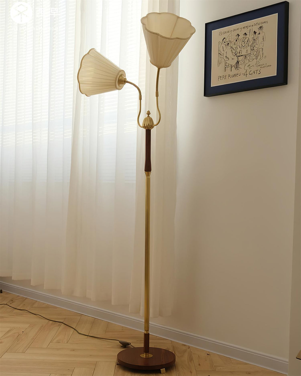 Ramira Wood Floor Lamp — product view 3