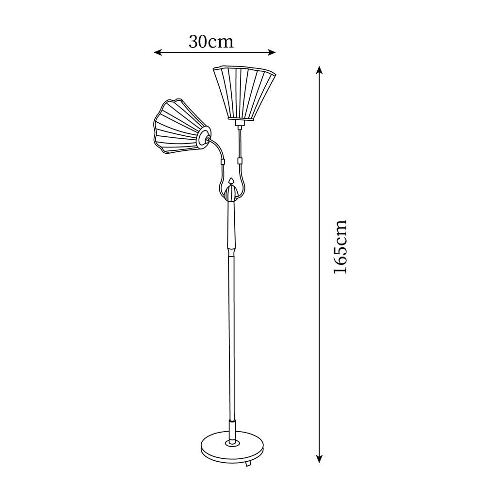 Ramira Wood Floor Lamp — product view 5
