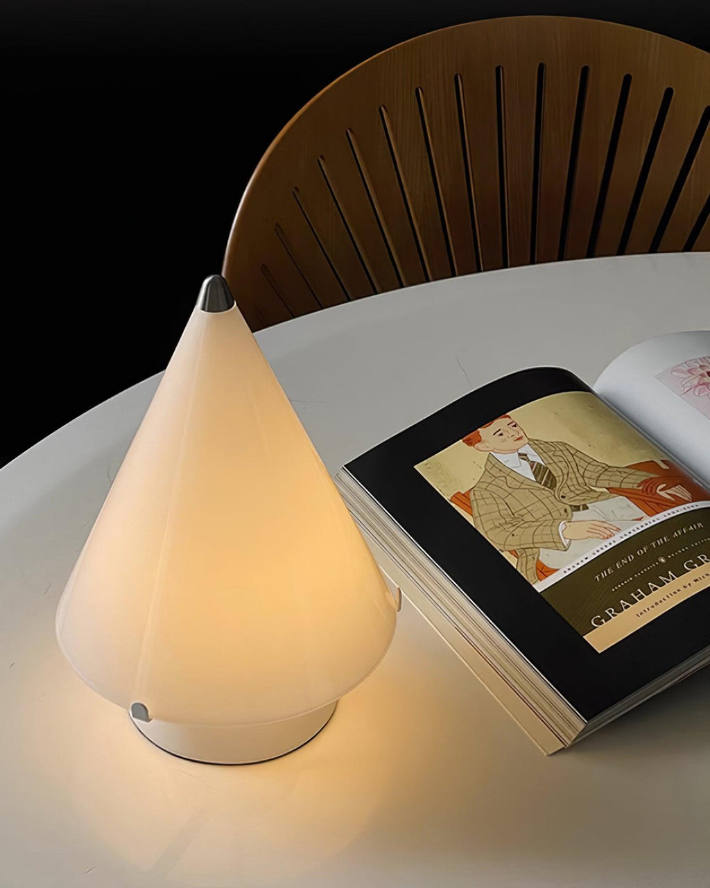 Miza Glass Table Lamp — product view 9