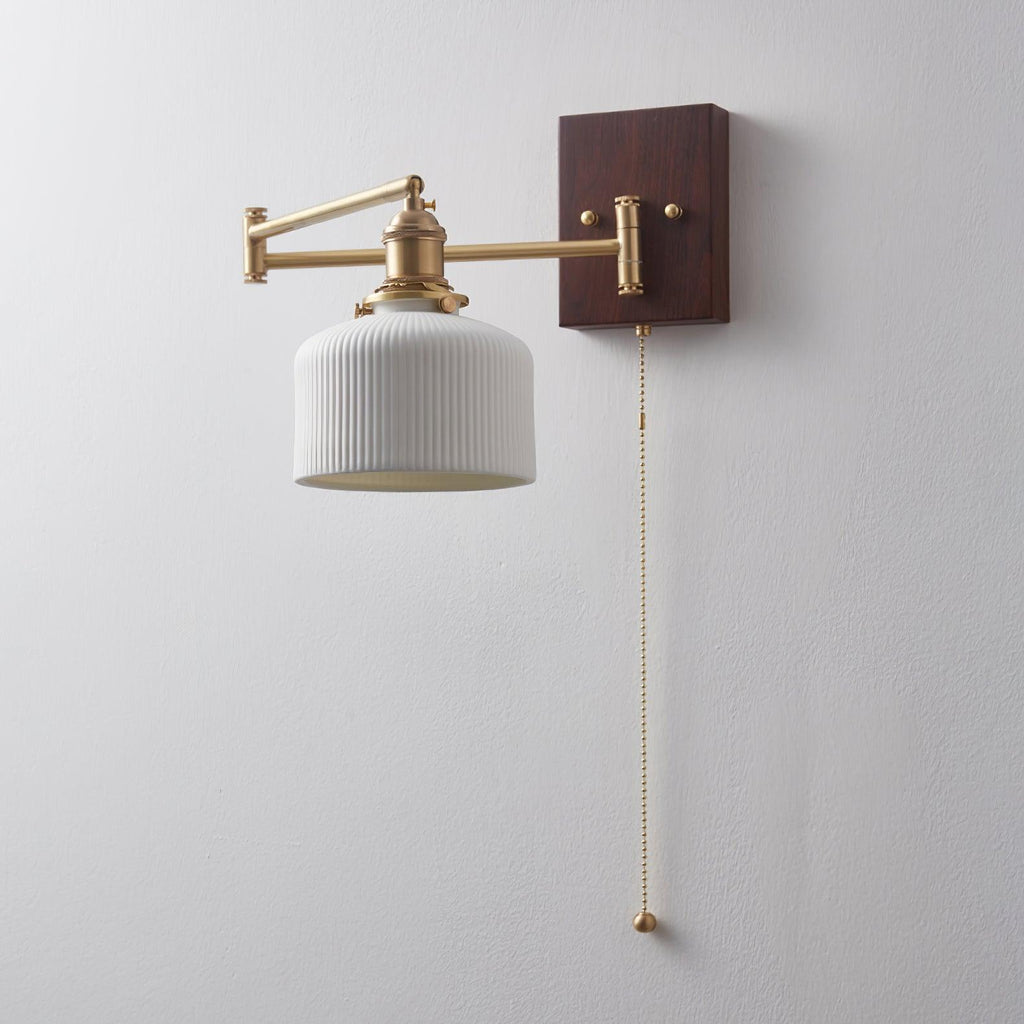 Madison Wood Wall Lamp — product view 4
