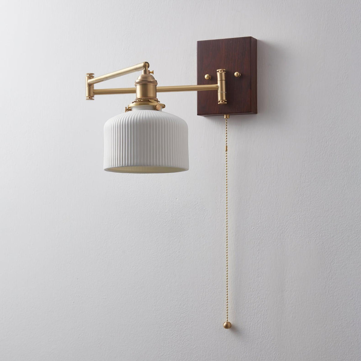 Madison Wood Wall Lamp — product view 4