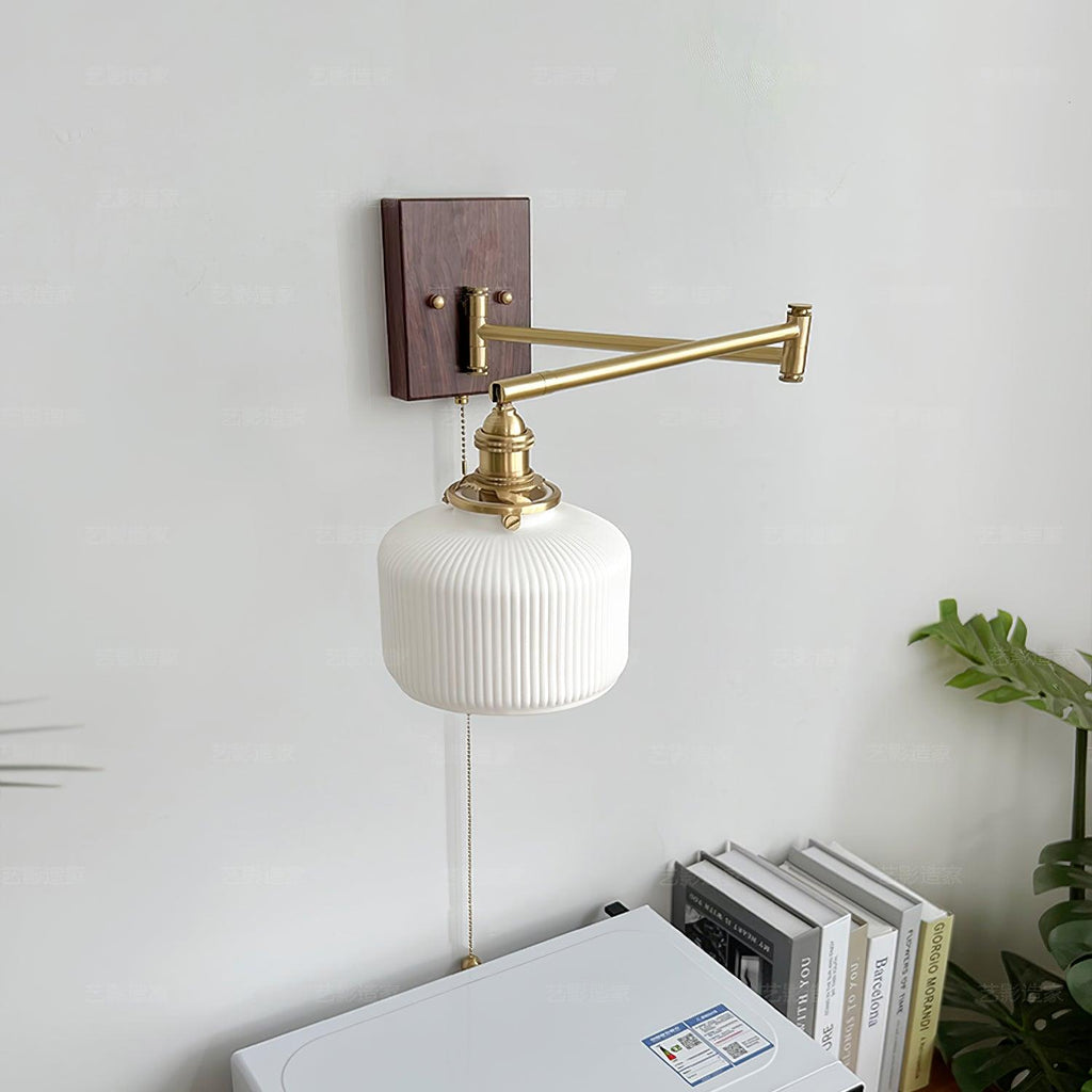 Madison Wood Wall Lamp — product view 5