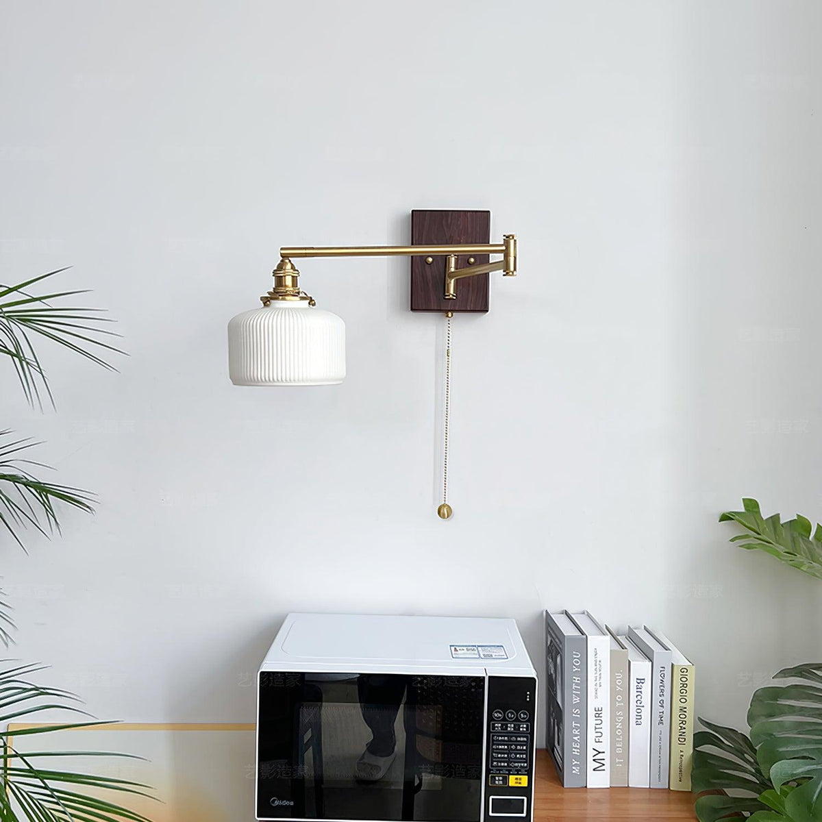 Madison Wood Wall Lamp — product view 7