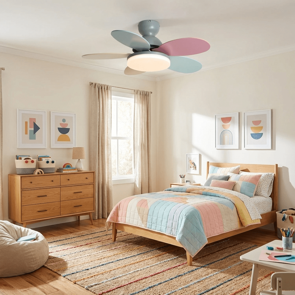 Petalo Ceiling Fan Light – product view 3