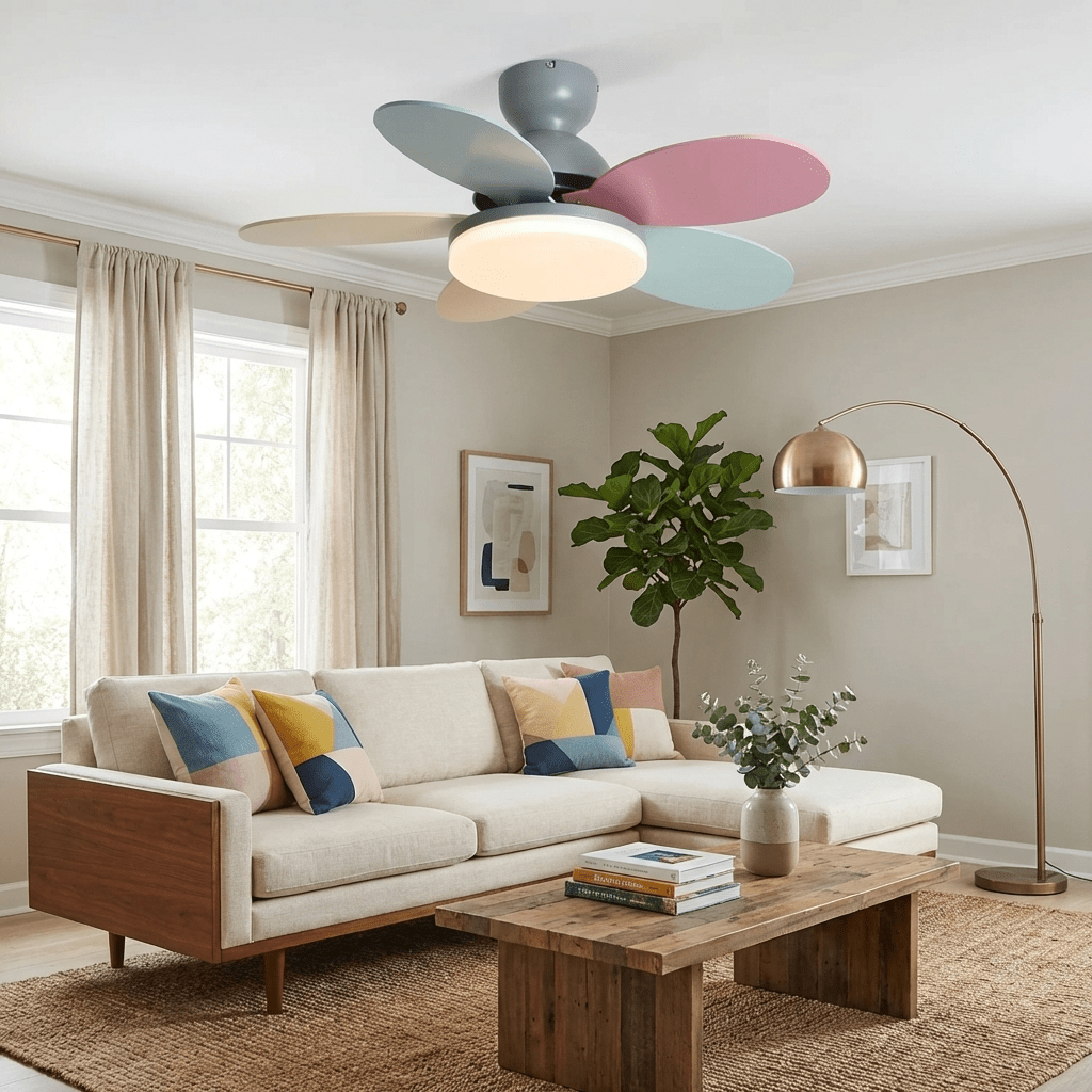 Petalo Ceiling Fan Light – product view 5