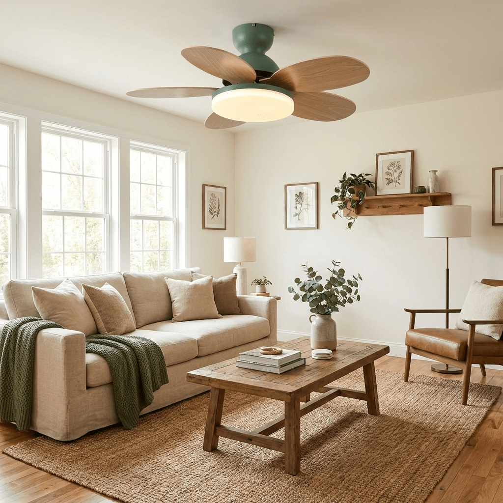 Petalo Ceiling Fan Light – product view 6