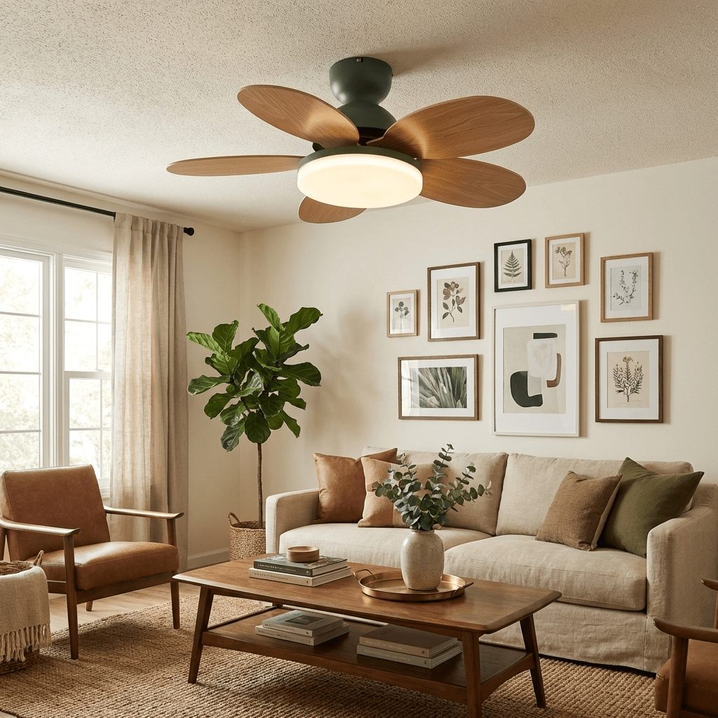 Petalo Ceiling Fan Light – product view 9