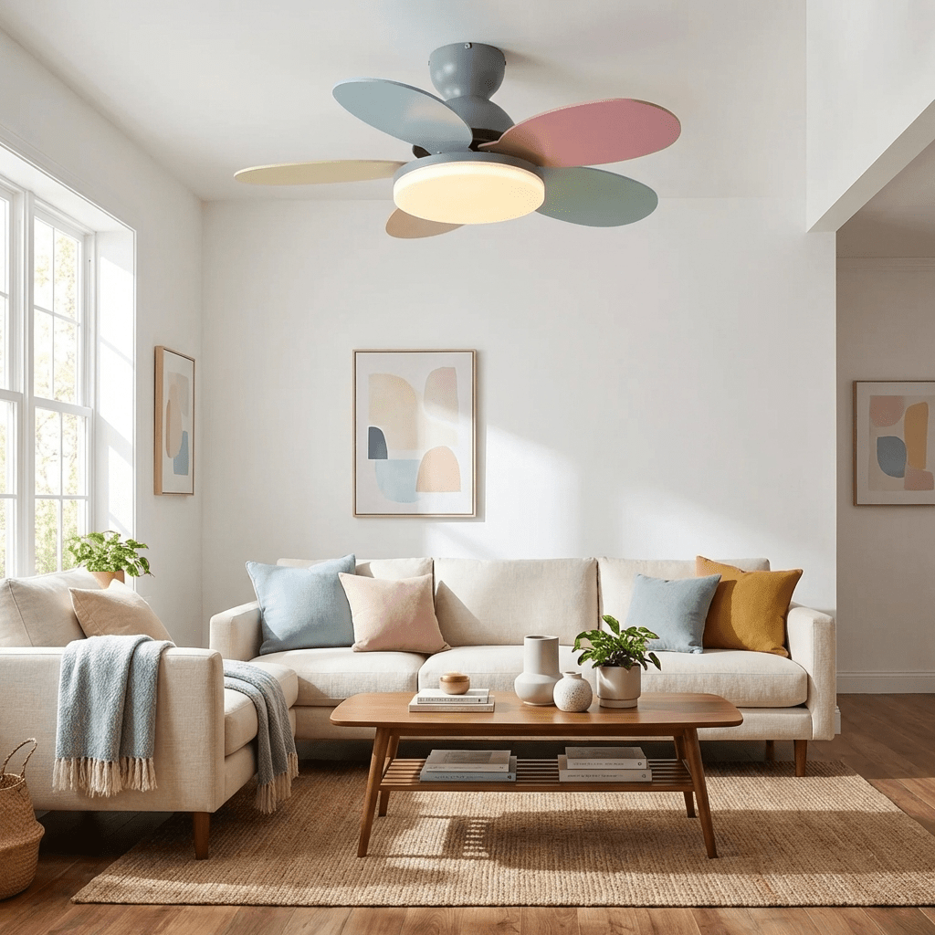 Petalo Ceiling Fan Light – product view 12