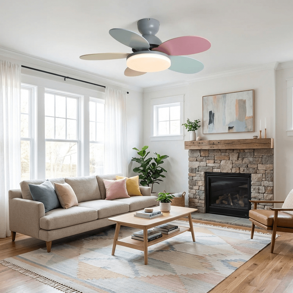 Petalo Ceiling Fan Light – product view 20