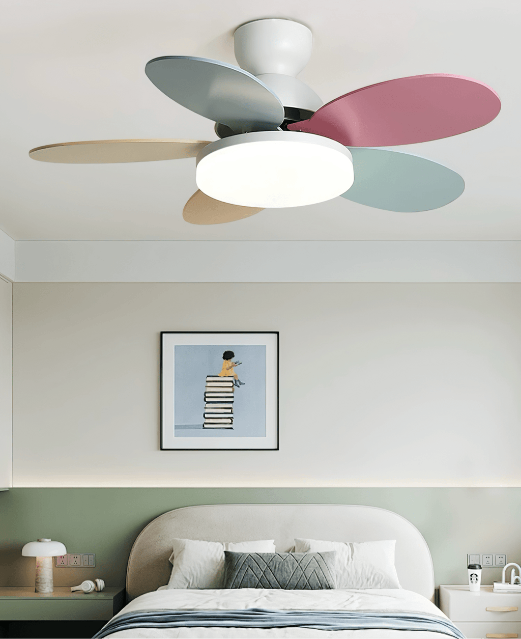 Petalo Ceiling Fan Light – product view 48
