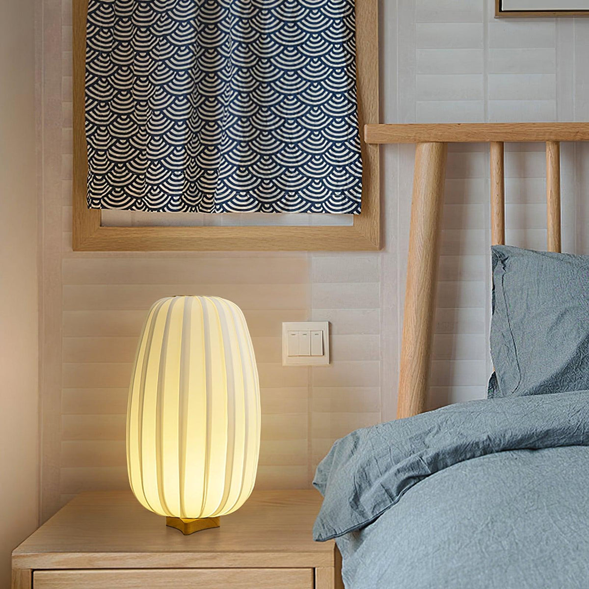 Fabric Minimalist Table Lamp — product view 26