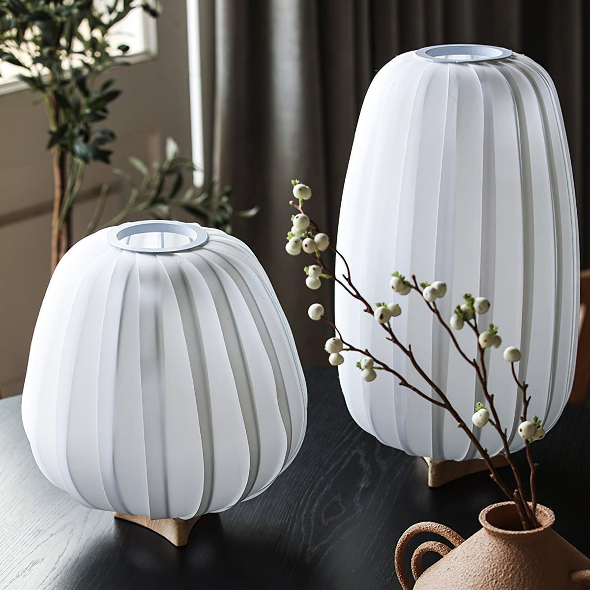 Fabric Minimalist Table Lamp — product view 28