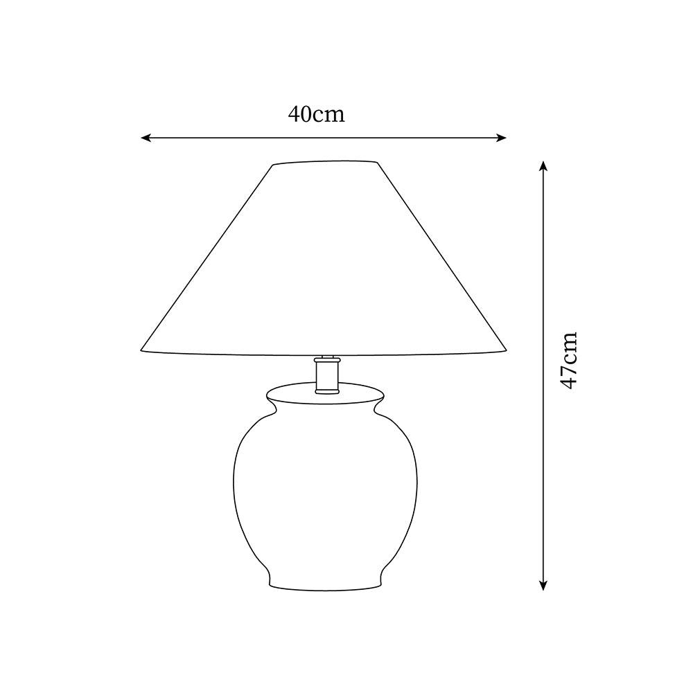 Norma Metal Table Lamp — product view 5